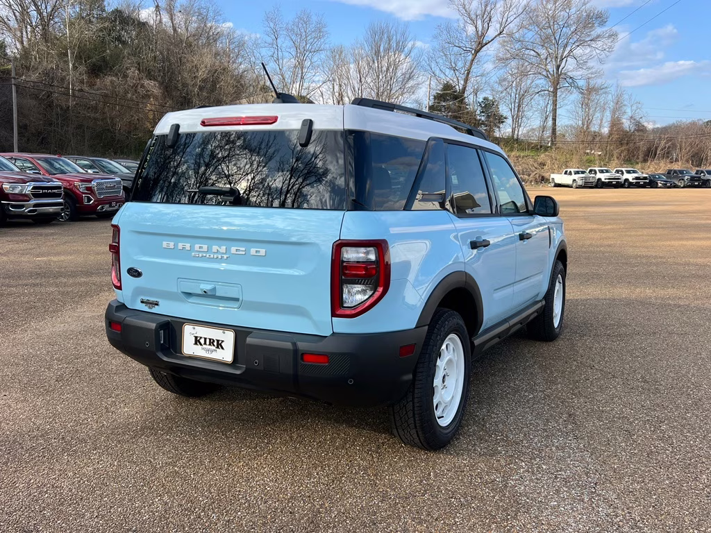 2025 Robins Egg Blue Ford Bronco Sport Heritage 4X4 SUV