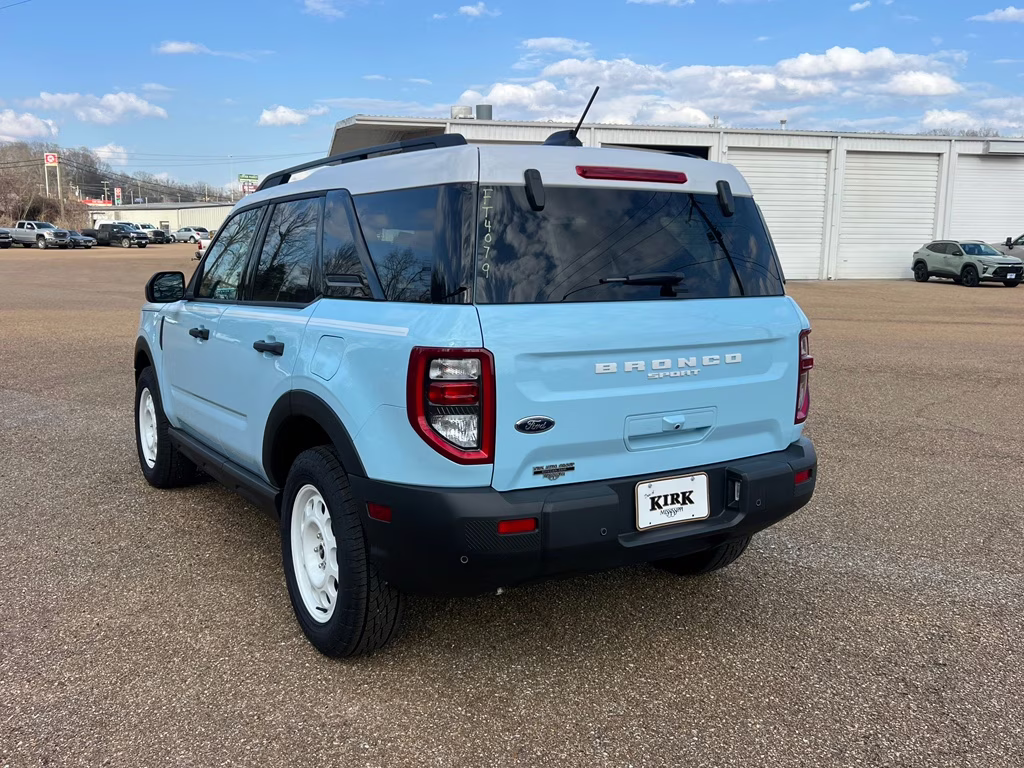2025 Robins Egg Blue Ford Bronco Sport Heritage 4X4 SUV