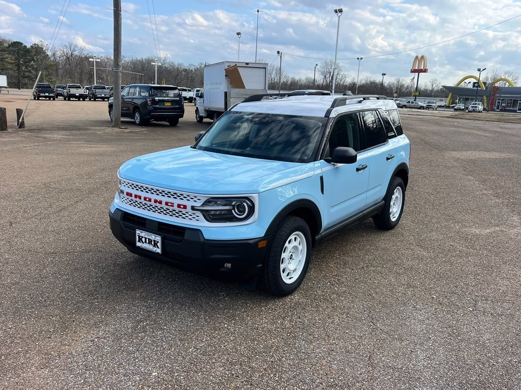2025 Robins Egg Blue Ford Bronco Sport Heritage 4X4 SUV