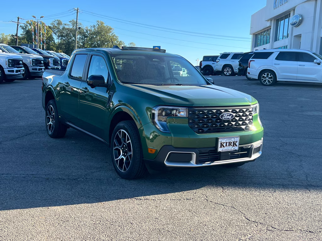2025 Eruption Green Ford Maverick LARIAT AWD Truck