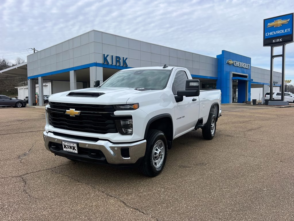2025 Summit White Chevrolet Silverado Work Truck RWD Truck