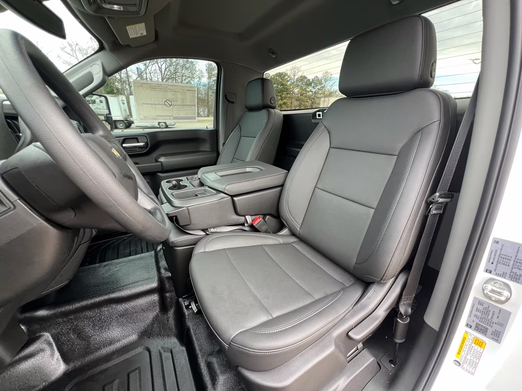 2025 Summit White Chevrolet Silverado Work Truck RWD Truck