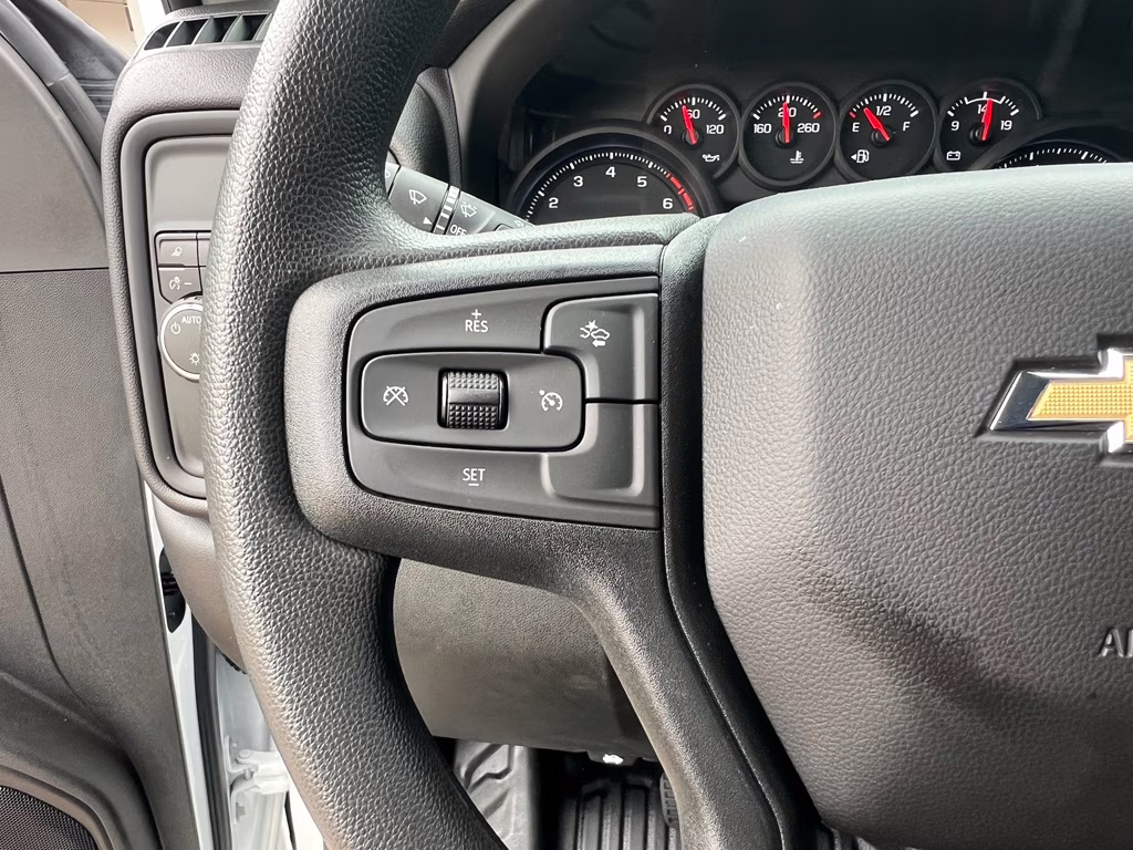 2025 Summit White Chevrolet Silverado Work Truck RWD Truck