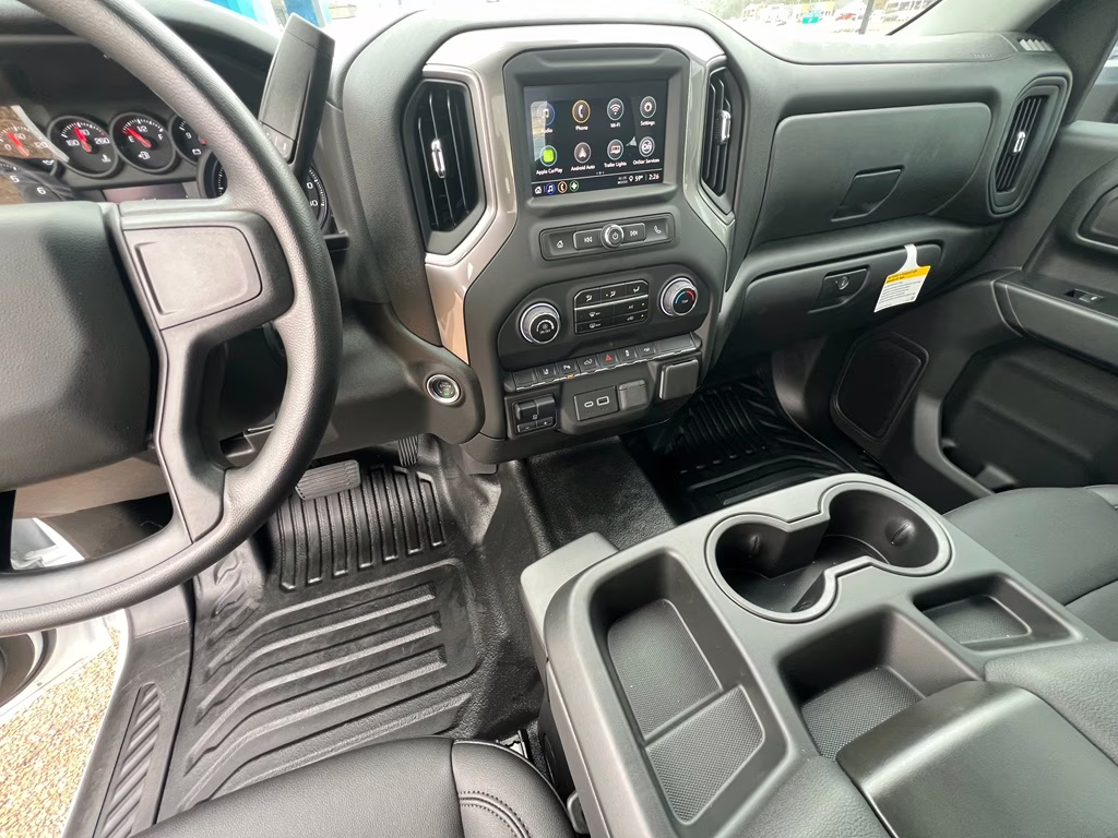 2025 Summit White Chevrolet Silverado Work Truck RWD Truck