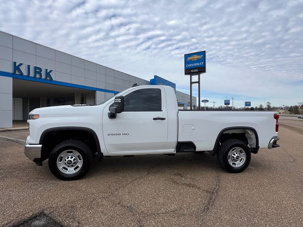 2025 Summit White Chevrolet Silverado Work Truck RWD Truck