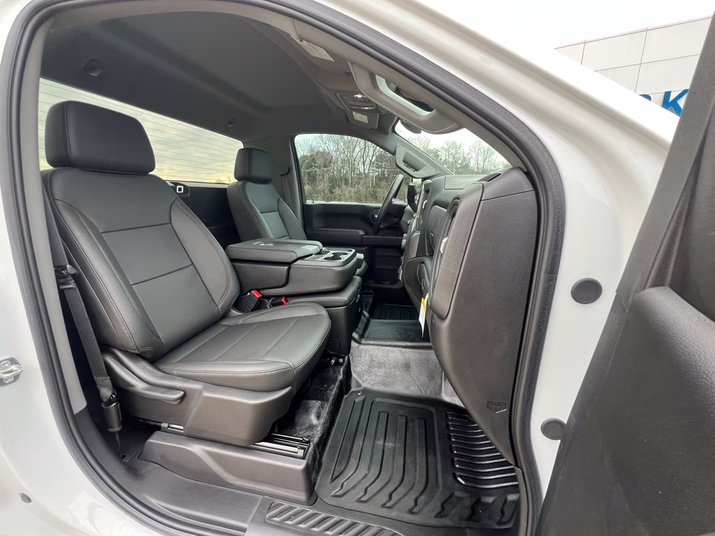 2025 Summit White Chevrolet Silverado Work Truck RWD Truck