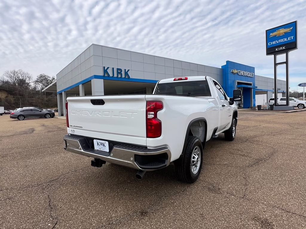 2025 Summit White Chevrolet Silverado Work Truck RWD Truck