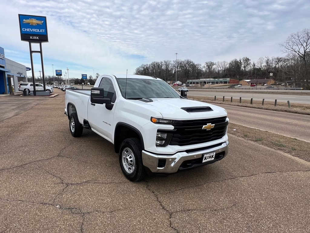 2025 Summit White Chevrolet Silverado Work Truck RWD Truck
