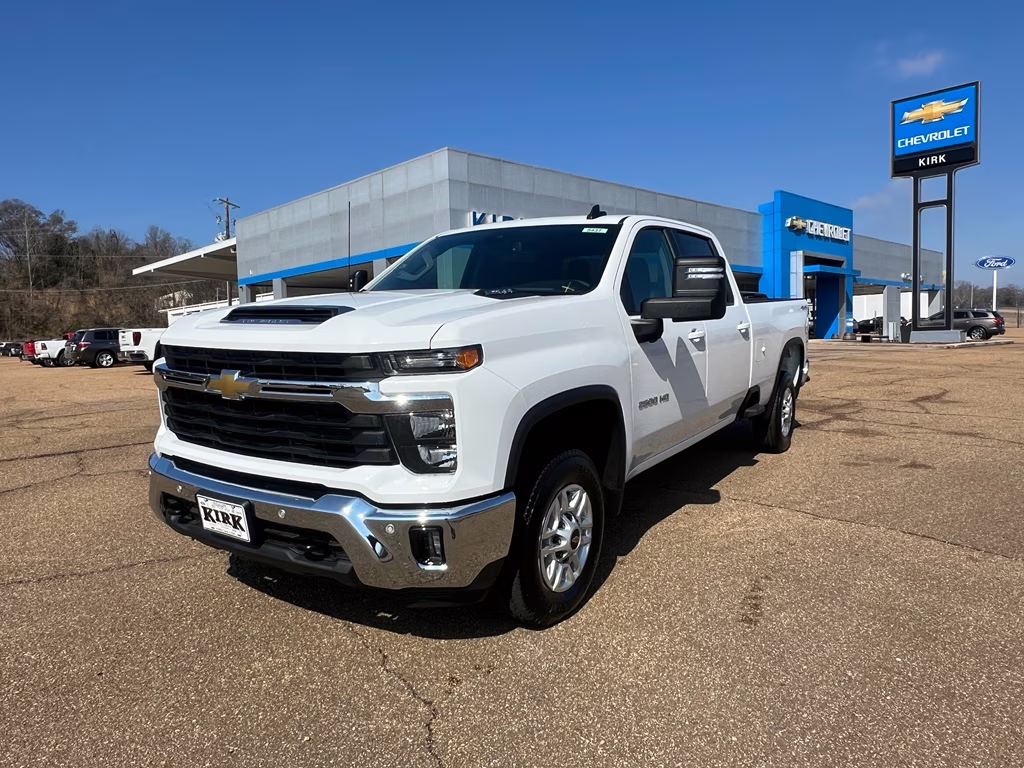 2025 Summit White Chevrolet Silverado LT 4X4 Truck