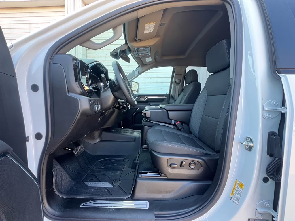 2025 Summit White Chevrolet Silverado LT 4X4 Truck