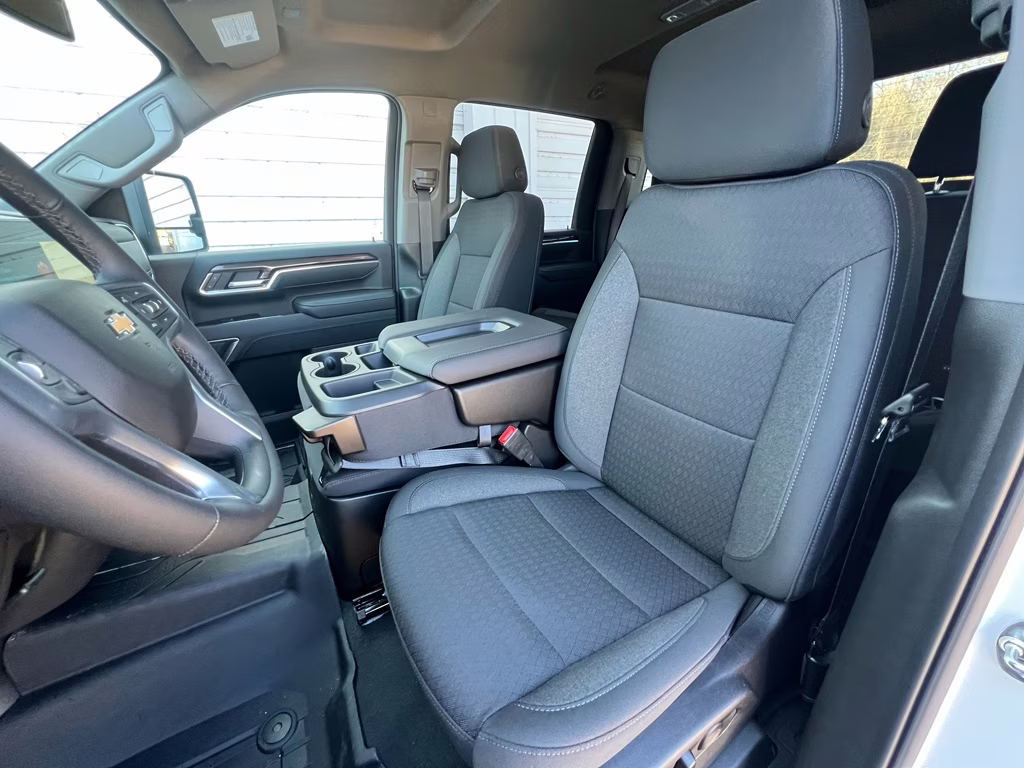 2025 Summit White Chevrolet Silverado LT 4X4 Truck