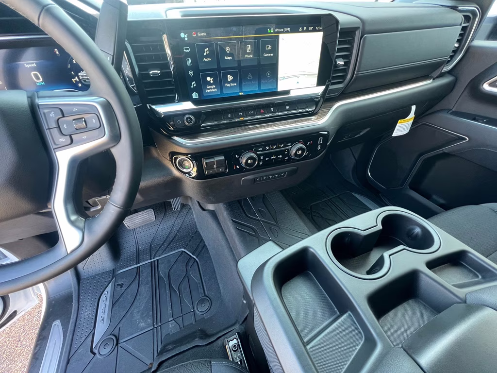 2025 Summit White Chevrolet Silverado LT 4X4 Truck