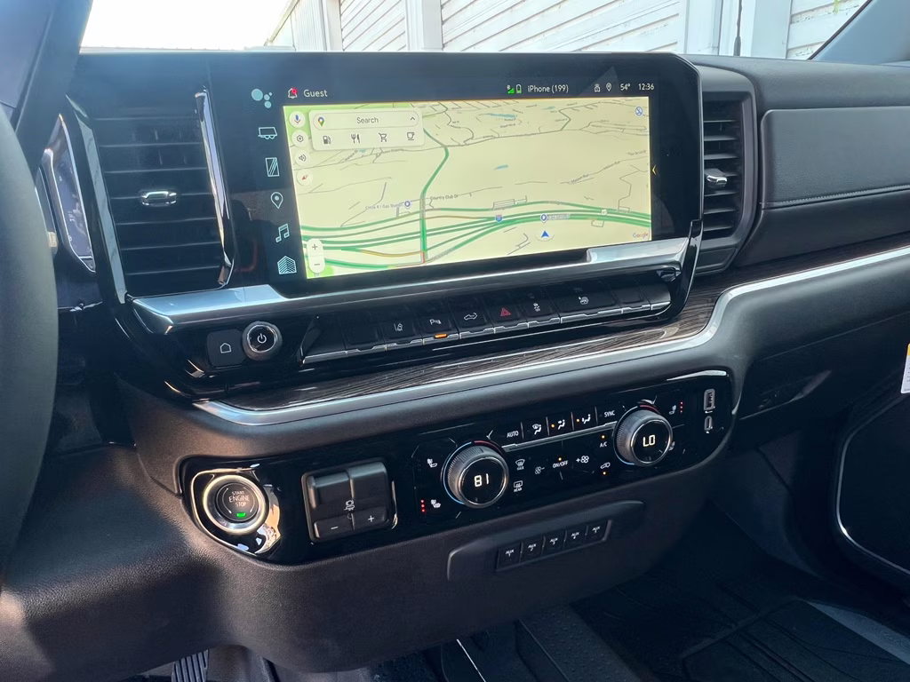 2025 Summit White Chevrolet Silverado LT 4X4 Truck