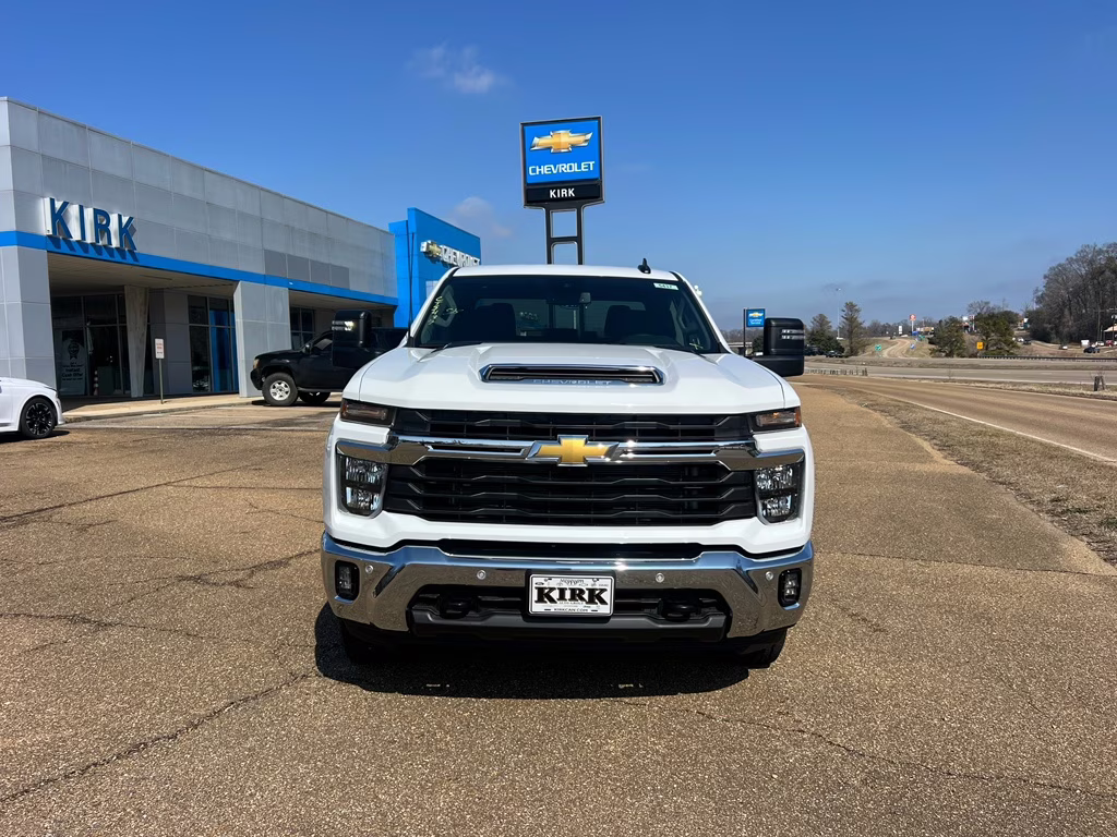 2025 Summit White Chevrolet Silverado LT 4X4 Truck