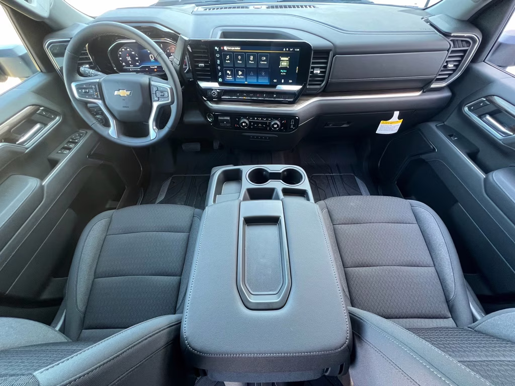 2025 Summit White Chevrolet Silverado LT 4X4 Truck