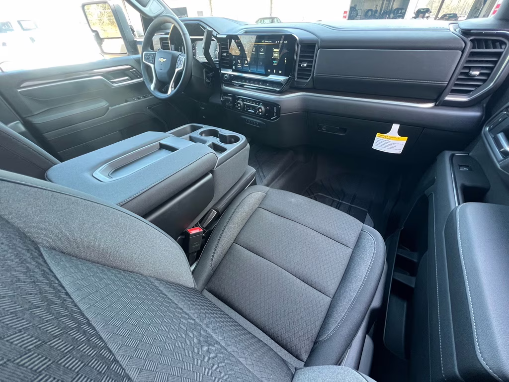 2025 Summit White Chevrolet Silverado LT 4X4 Truck