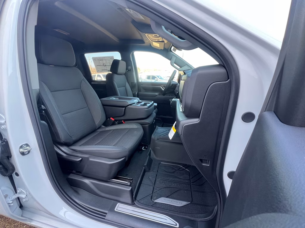 2025 Summit White Chevrolet Silverado LT 4X4 Truck