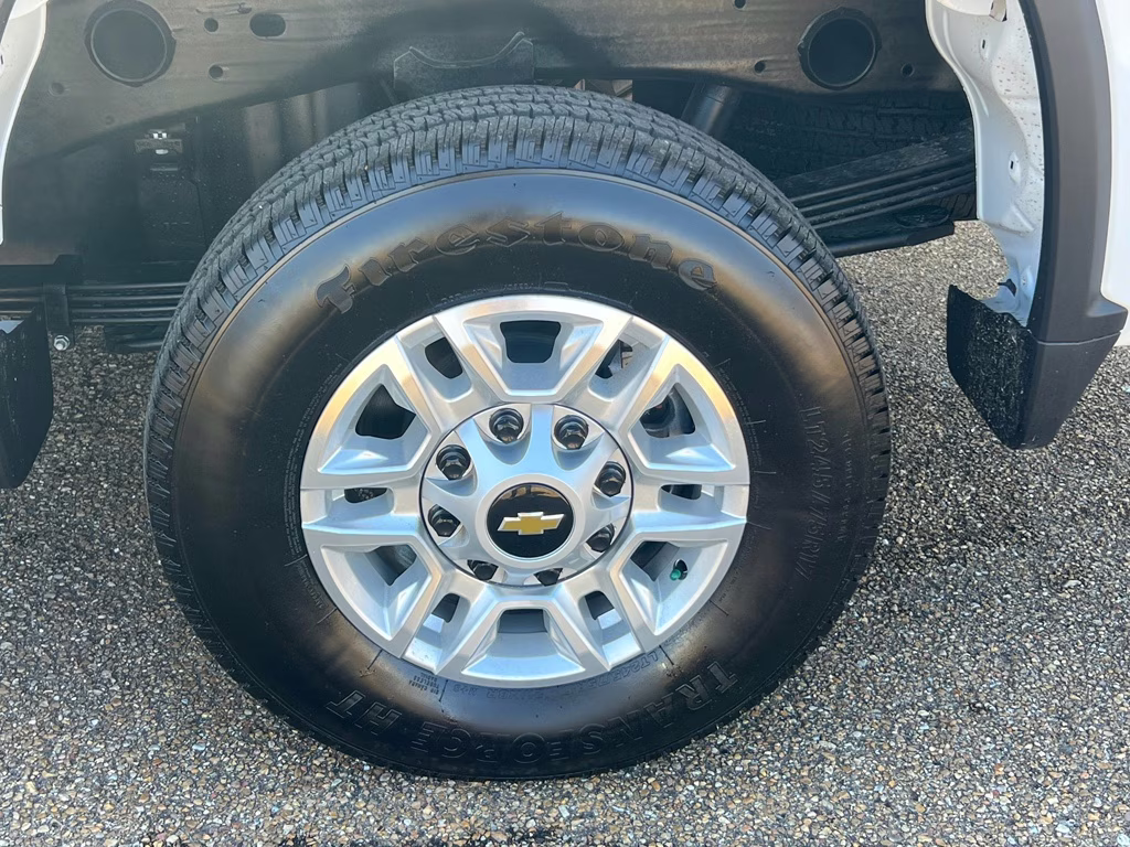 2025 Summit White Chevrolet Silverado LT 4X4 Truck
