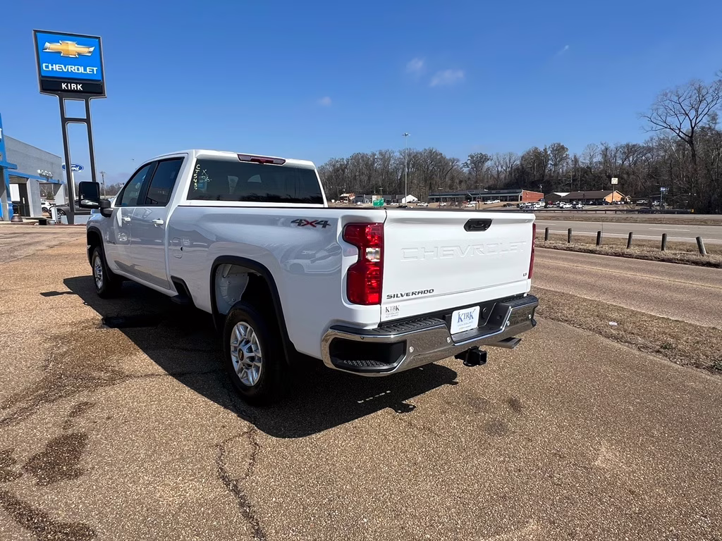 2025 Summit White Chevrolet Silverado LT 4X4 Truck