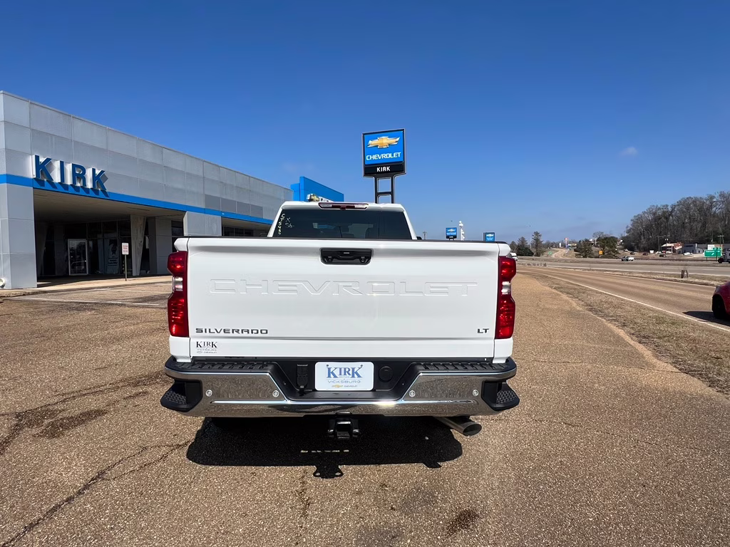 2025 Summit White Chevrolet Silverado LT 4X4 Truck