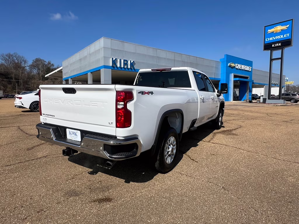 2025 Summit White Chevrolet Silverado LT 4X4 Truck