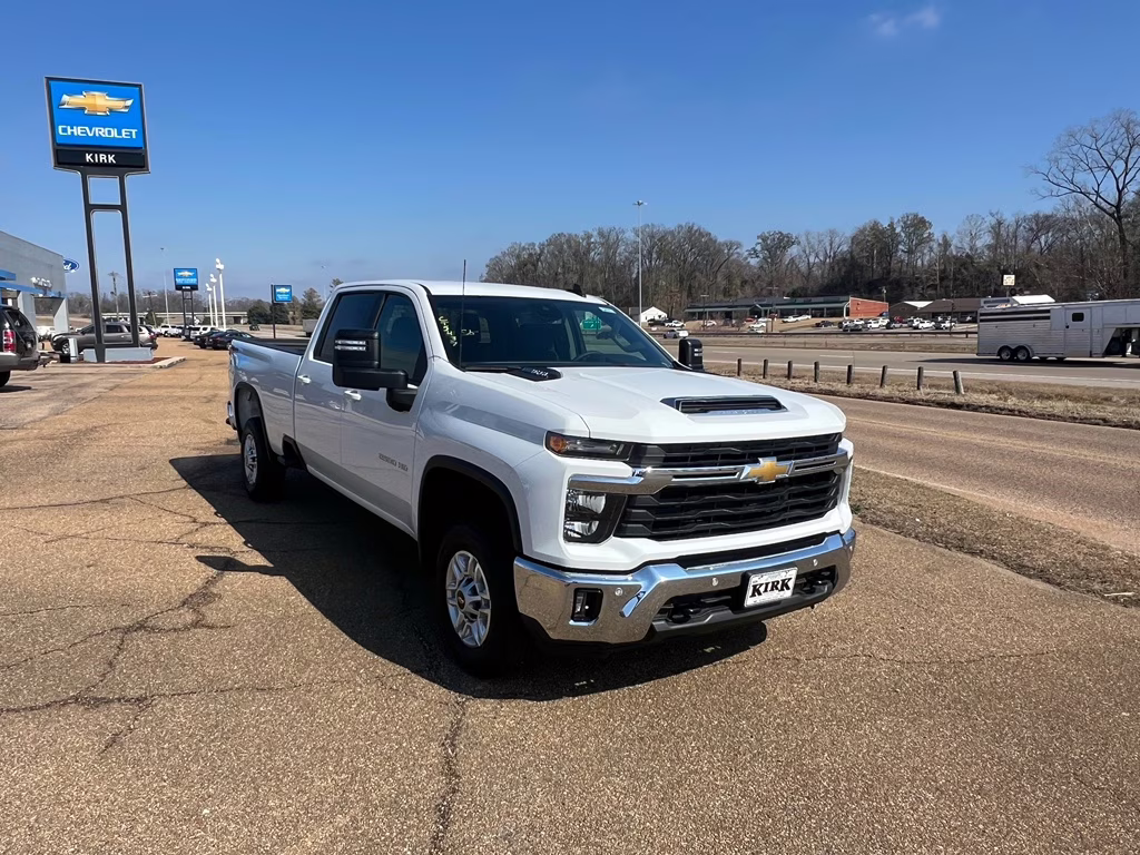 2025 Summit White Chevrolet Silverado LT 4X4 Truck