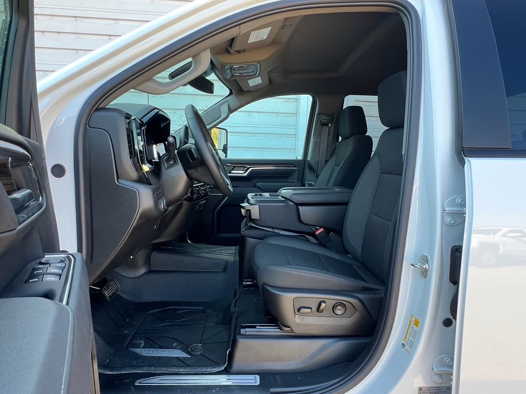 2025 Summit White Chevrolet Silverado LT 4X4 Truck