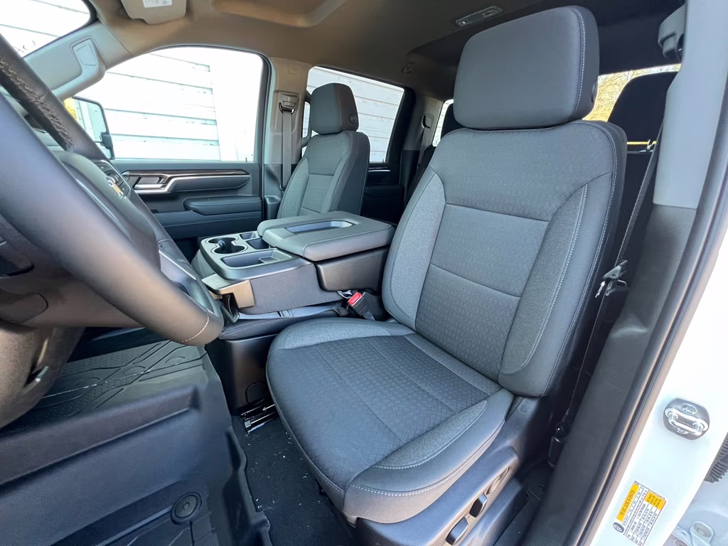 2025 Summit White Chevrolet Silverado LT 4X4 Truck