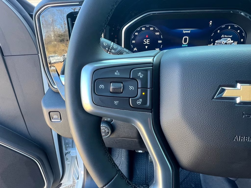 2025 Summit White Chevrolet Silverado LT 4X4 Truck