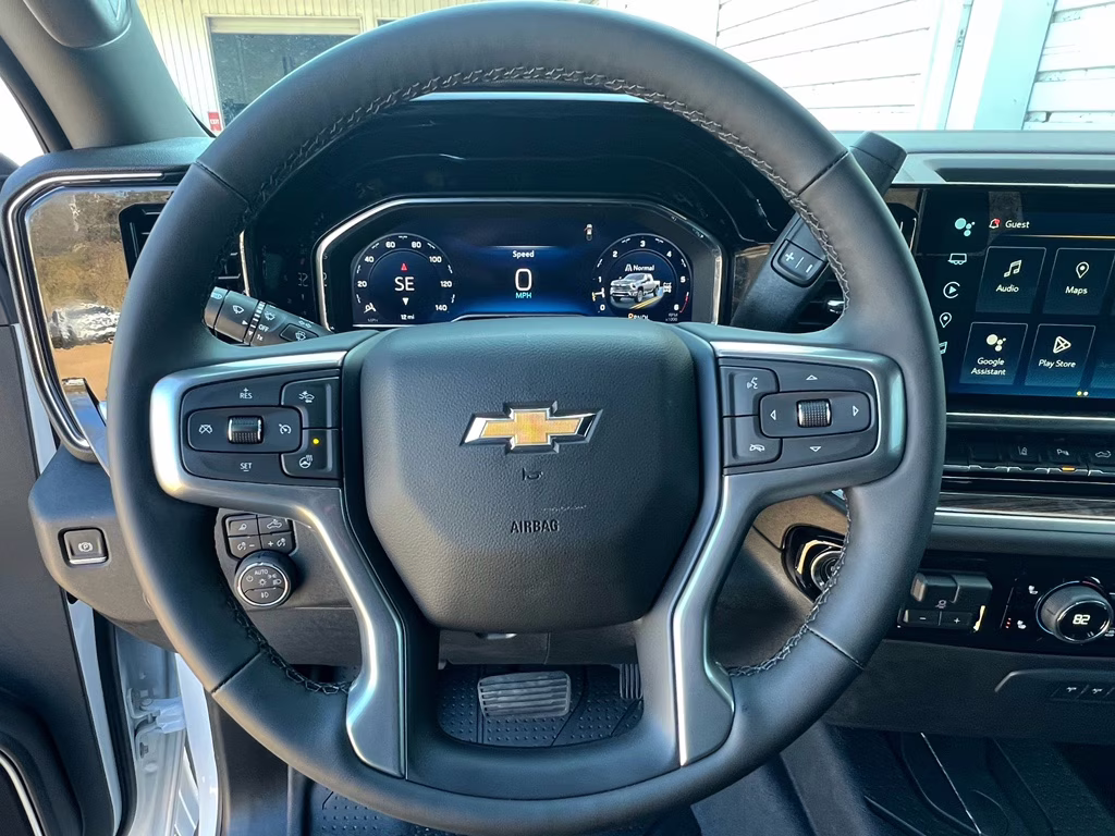 2025 Summit White Chevrolet Silverado LT 4X4 Truck