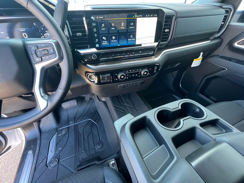 2025 Summit White Chevrolet Silverado LT 4X4 Truck
