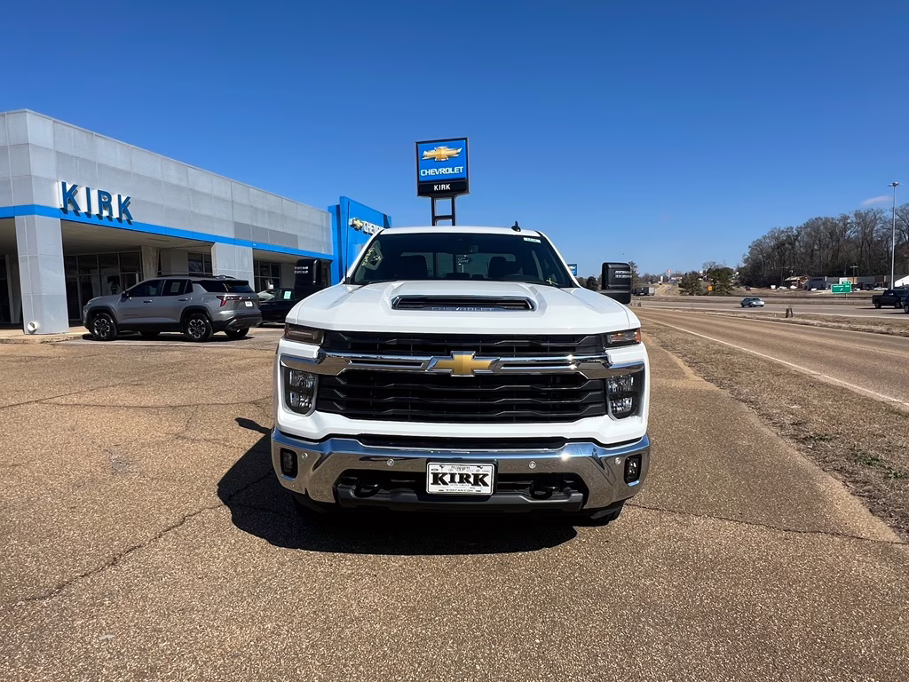 2025 Summit White Chevrolet Silverado LT 4X4 Truck