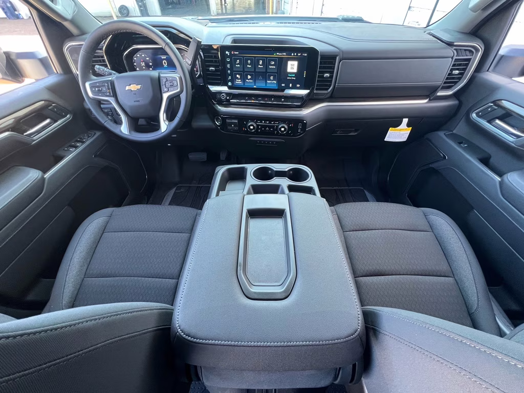 2025 Summit White Chevrolet Silverado LT 4X4 Truck