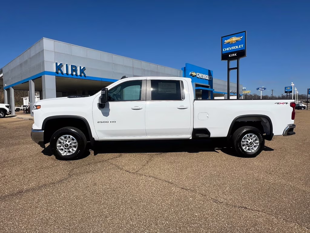 2025 Summit White Chevrolet Silverado LT 4X4 Truck