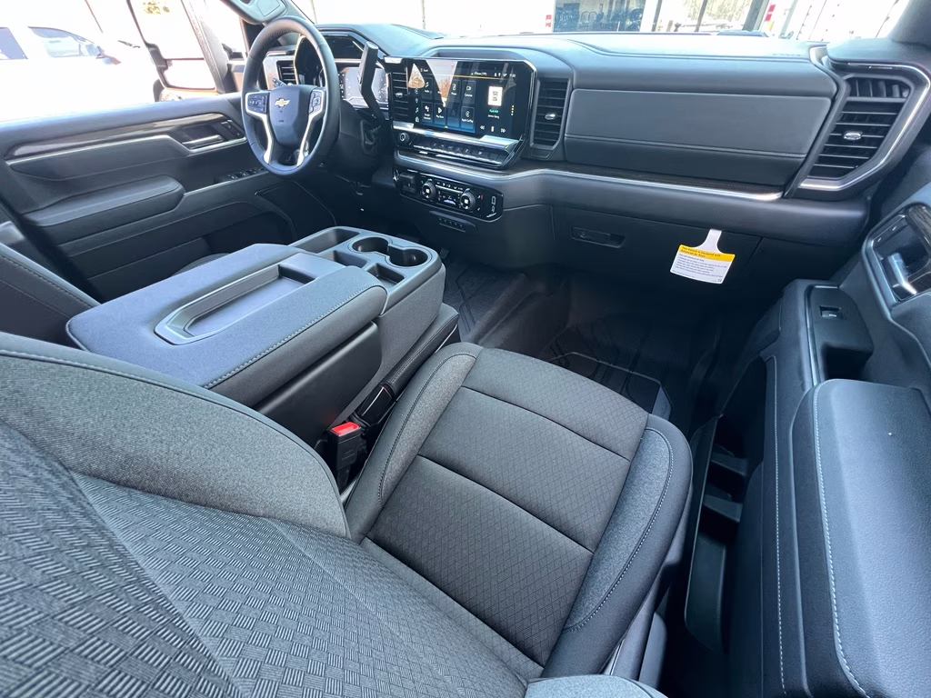 2025 Summit White Chevrolet Silverado LT 4X4 Truck