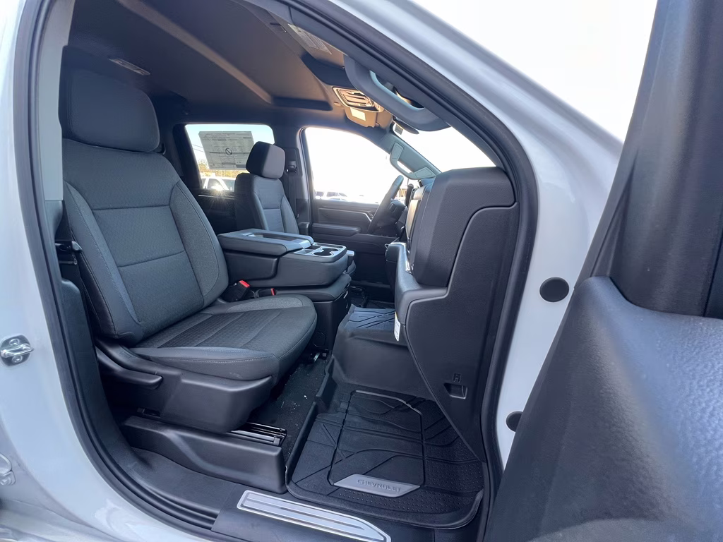 2025 Summit White Chevrolet Silverado LT 4X4 Truck