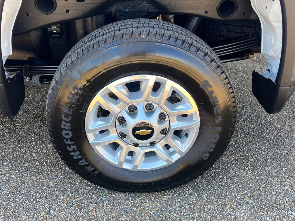 2025 Summit White Chevrolet Silverado LT 4X4 Truck