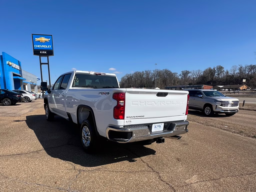 2025 Summit White Chevrolet Silverado LT 4X4 Truck