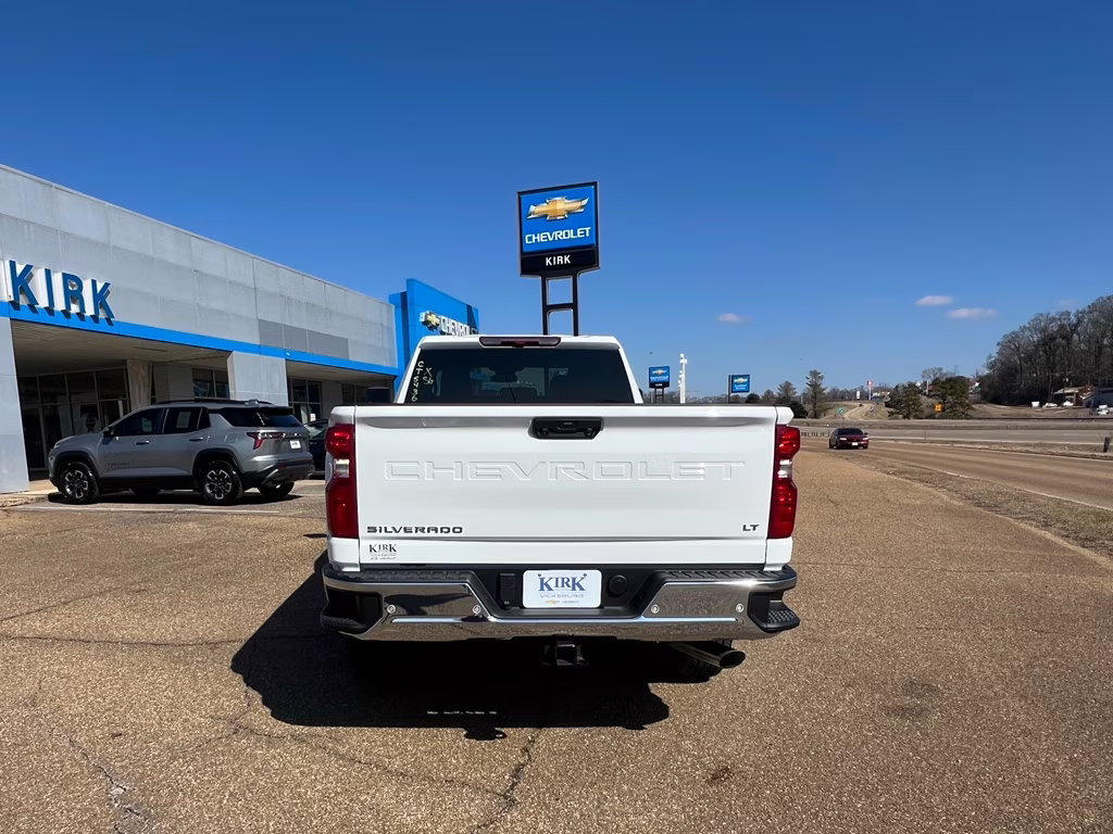 2025 Summit White Chevrolet Silverado LT 4X4 Truck