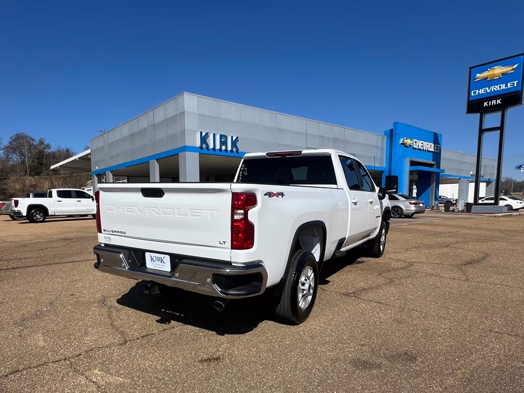 2025 Summit White Chevrolet Silverado LT 4X4 Truck