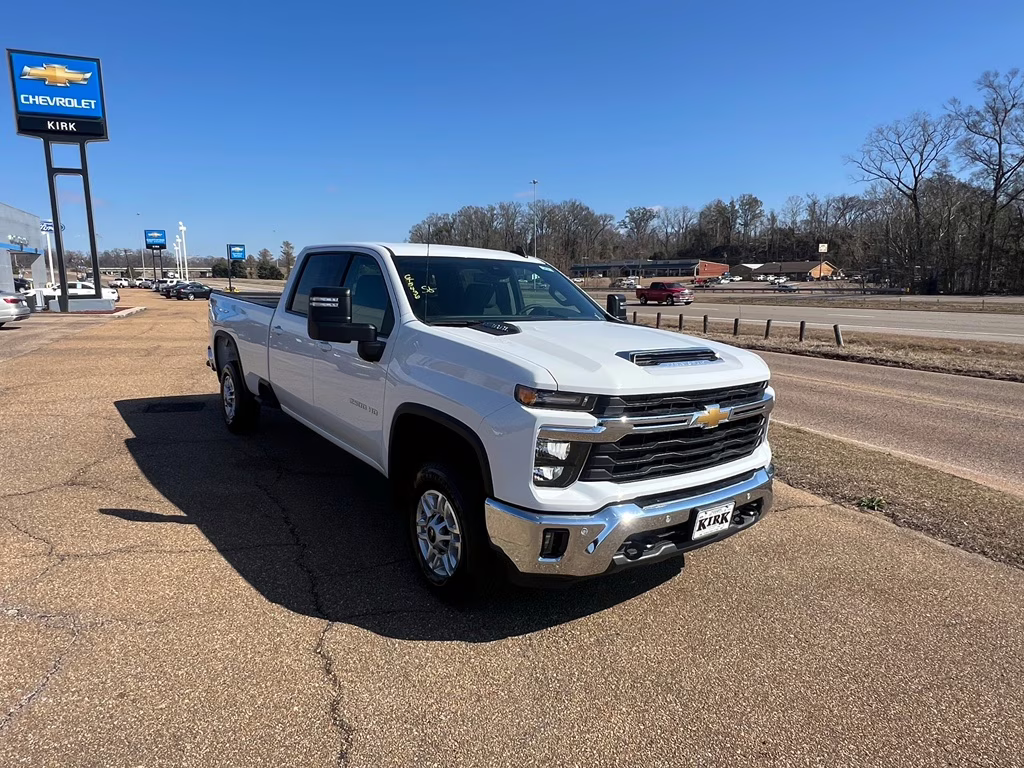 2025 Summit White Chevrolet Silverado LT 4X4 Truck