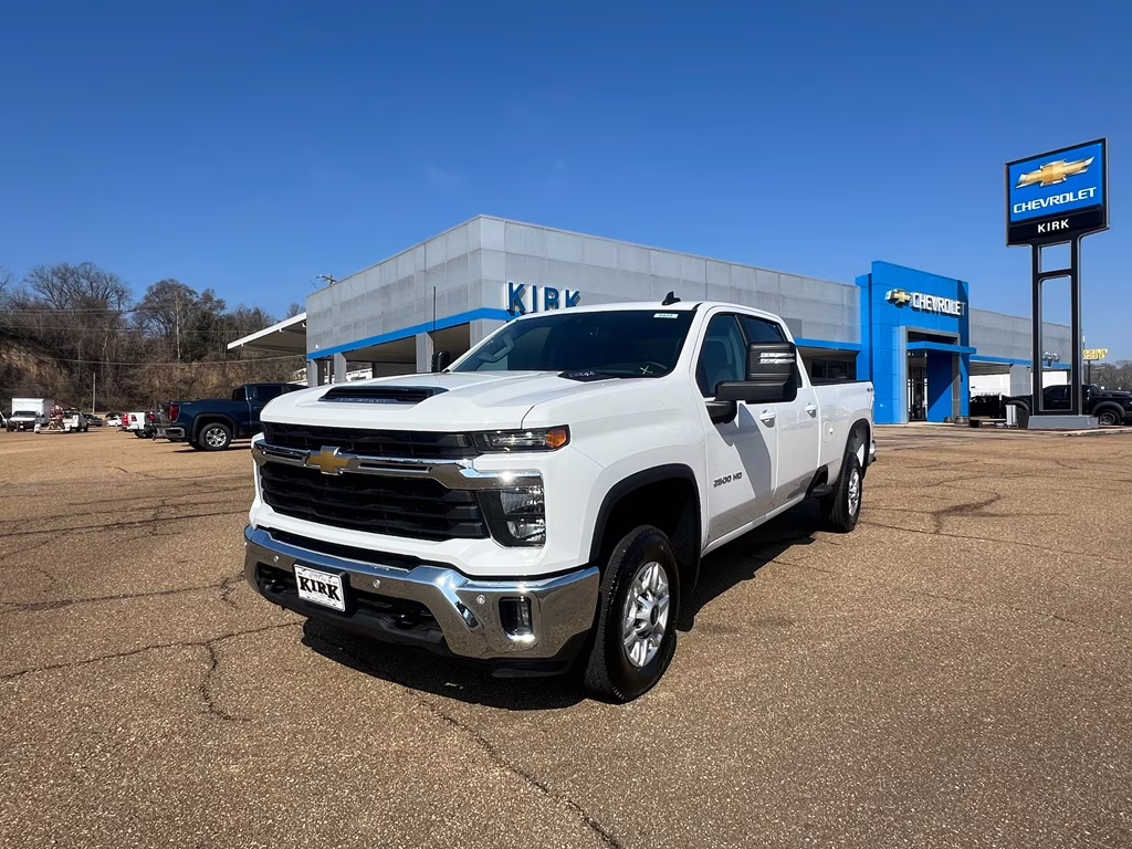 2025 Summit White Chevrolet Silverado LT 4X4 Truck