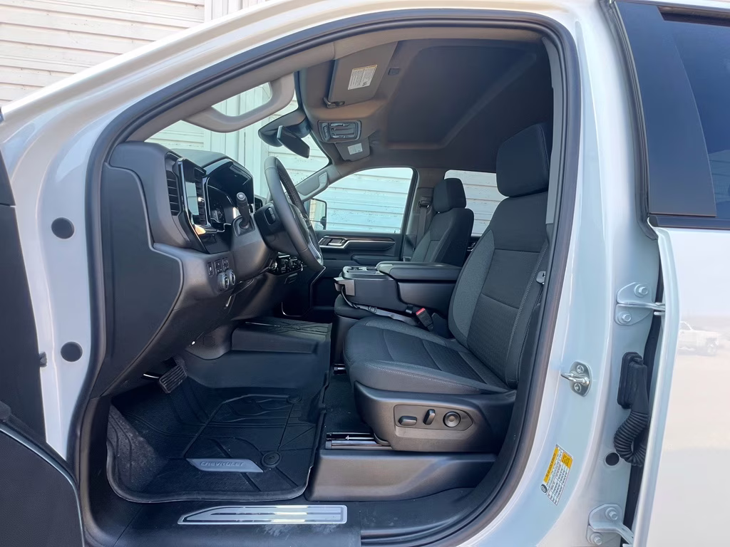 2025 Summit White Chevrolet Silverado LT 4X4 Truck