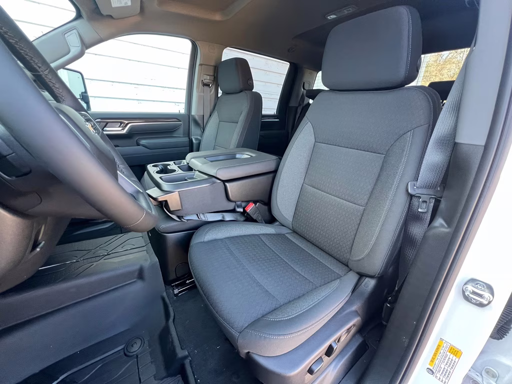 2025 Summit White Chevrolet Silverado LT 4X4 Truck