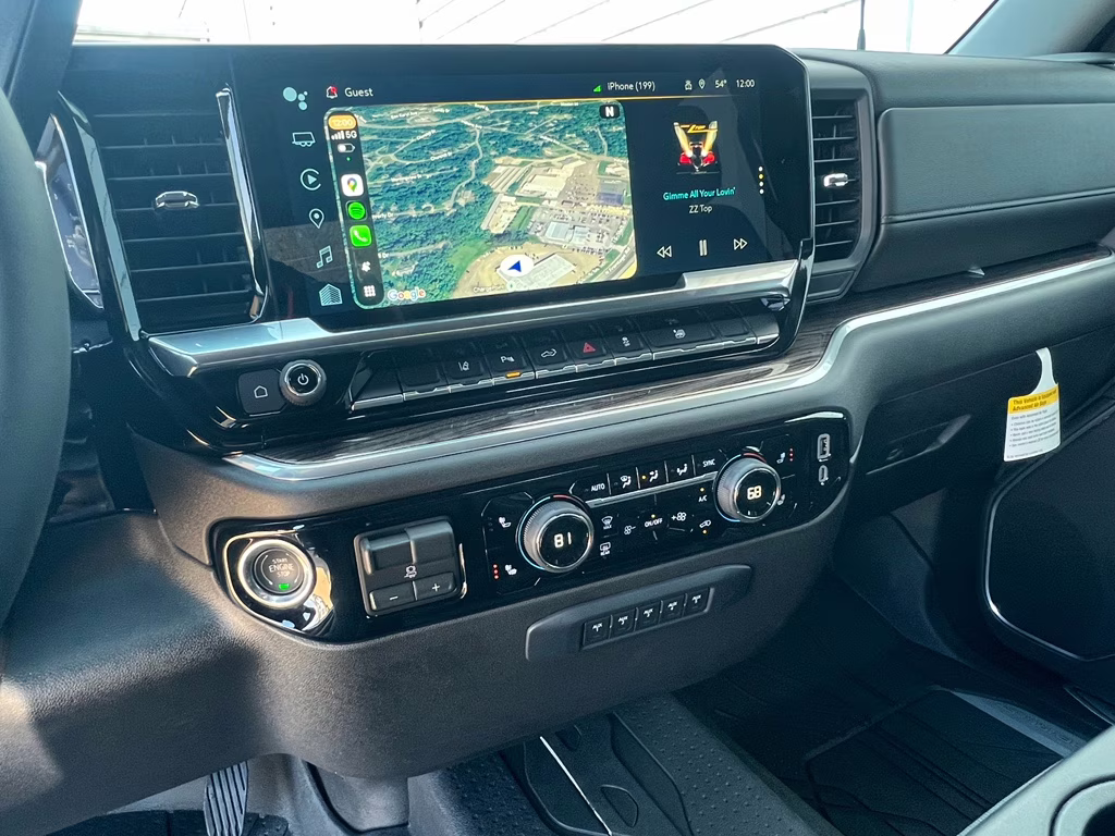2025 Summit White Chevrolet Silverado LT 4X4 Truck