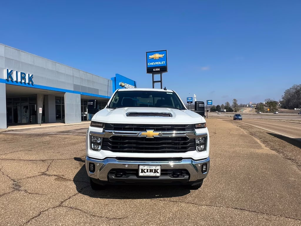 2025 Summit White Chevrolet Silverado LT 4X4 Truck