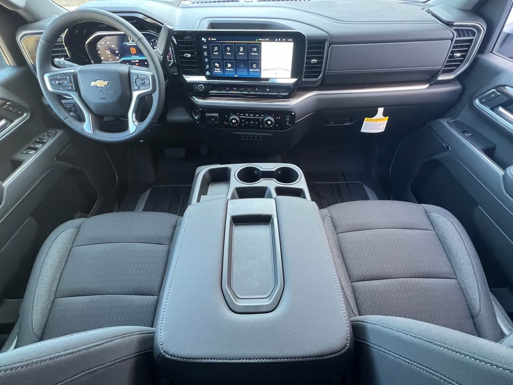 2025 Summit White Chevrolet Silverado LT 4X4 Truck