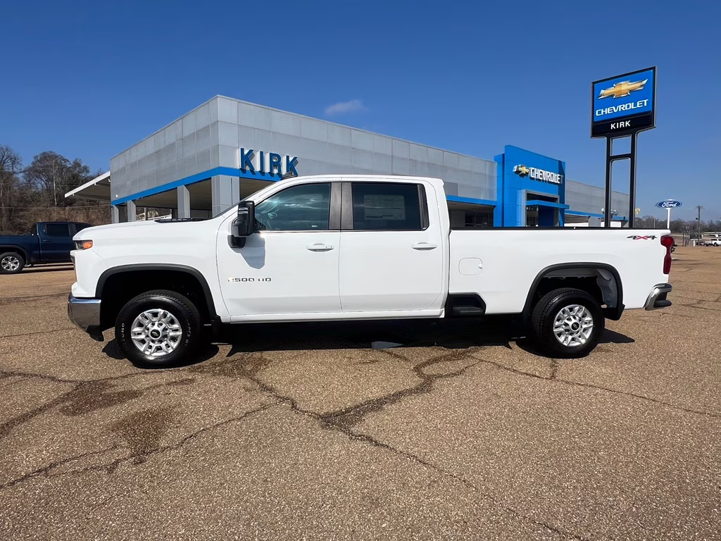 2025 Summit White Chevrolet Silverado LT 4X4 Truck