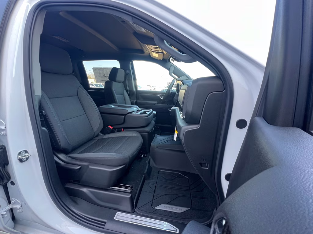 2025 Summit White Chevrolet Silverado LT 4X4 Truck