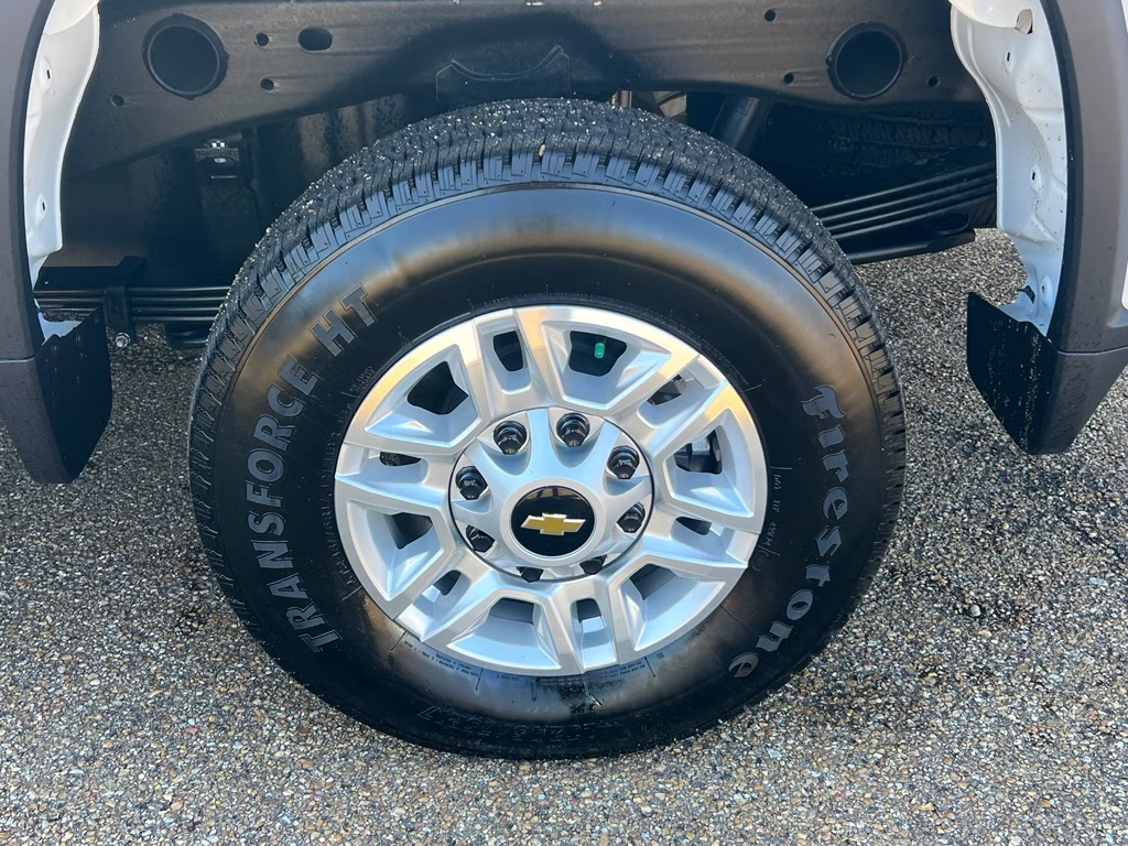 2025 Summit White Chevrolet Silverado LT 4X4 Truck